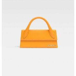 Jacquemus orange le chiquito long bag